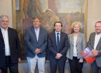 El Ministro Sica recibió a directivos de CAFMA