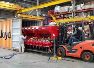 La exportación de agromáquinas navega aguas turbulentas