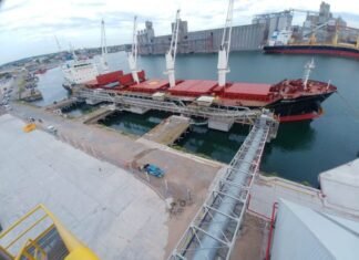 Nueva terminal de fertilizantes de Puerto Quequén
