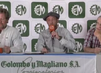 Colombo y Magliano metió el primero en TV