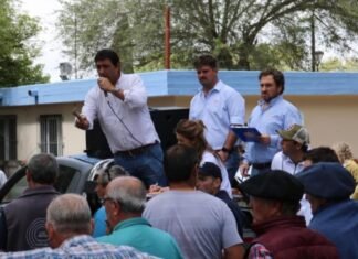 Mondino en Olavarría, con la agilidad de siempre