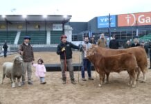 Llegaron Tim Payne, Tini Tini y De Paul a la Rural
