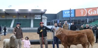 Llegaron Tim Payne, Tini Tini y De Paul a la Rural